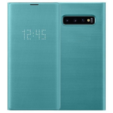 Чехол-книга Galaxy S10 LED View Cover Green