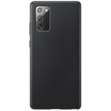 Чехол-накладка Galaxy Note 20 Leather Cover Black