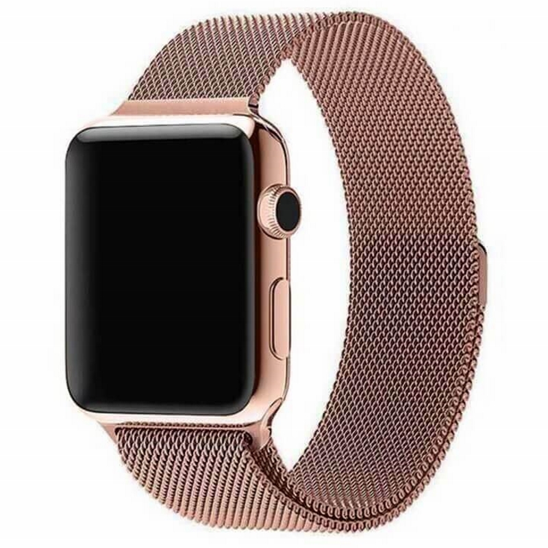 Ремешок для Apple Watch 42/44mm Milanese Loop Bronze Gold