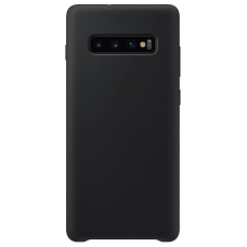 Чехол-накладка Galaxy S10 Plus Silicone Cover Black