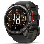 Garmin Fenix 8 Pro - 51 mm, MicroLED Sapphire, Carbon grey DLC titanium with Black/pebble grey silicone band (010-03380-01)