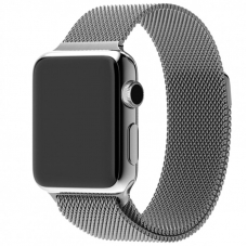 Ремешок для Apple Watch 42/44mm Milanese Loop Silver