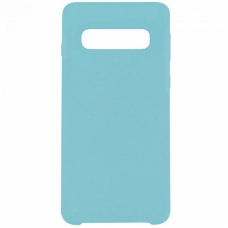 Чехол-накладка Galaxy S10 Silicone Cover Light Blue