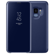 Чехол-книга S9 Clear View Cover Blue