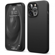 Чехол iPhone 13 Pro Max Elago Silicone Soft Black