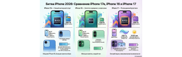 iPhone 17e, 16 и 17. Стоит ли переплачивать за флагман?