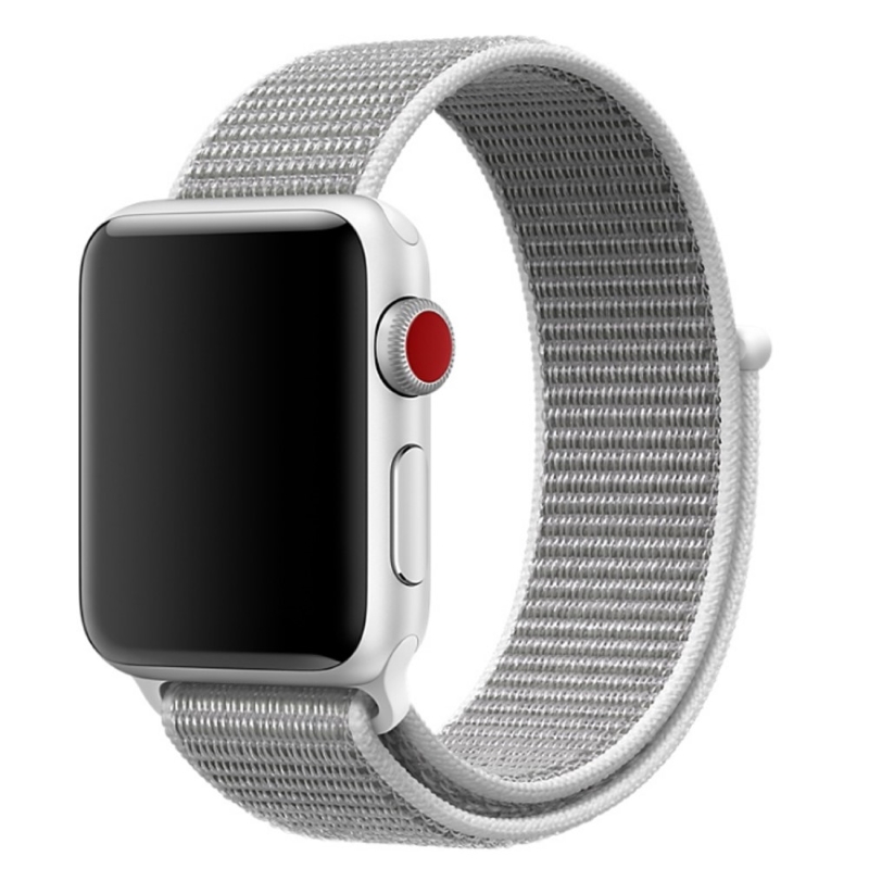 Ремешок для Apple Watch 42/44mm Loop White Gray