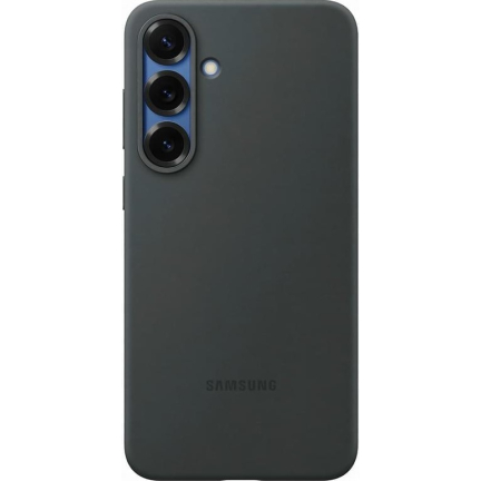 Чехол Samsung S25 Silicone Cover Black Black (Черный)