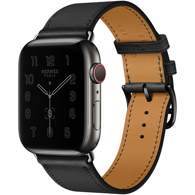 Apple Watch Hermes S6 44mm Cellular Space Black Stainless Steel Case Noir Single Tour Apple 44 Black Mobilo4ka.ru