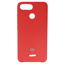 Купить Чехол-накладка Xiaomi Redmi 6 Silicone Cover Red Чехол-накладка Xiaomi Redmi 6 Silicone Cover Red