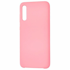 Чехол-накладка A70 Silicone Cover Light Pink